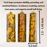 Amazing Gemstone: pointe cristal fruit jaspe, outil pratique pour grilles de pierres et travaux manuels.