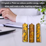 Amazing Gemstone: pointe cristal fruit jaspe, livrée avec certificat d'authenticité et emballage soigné.