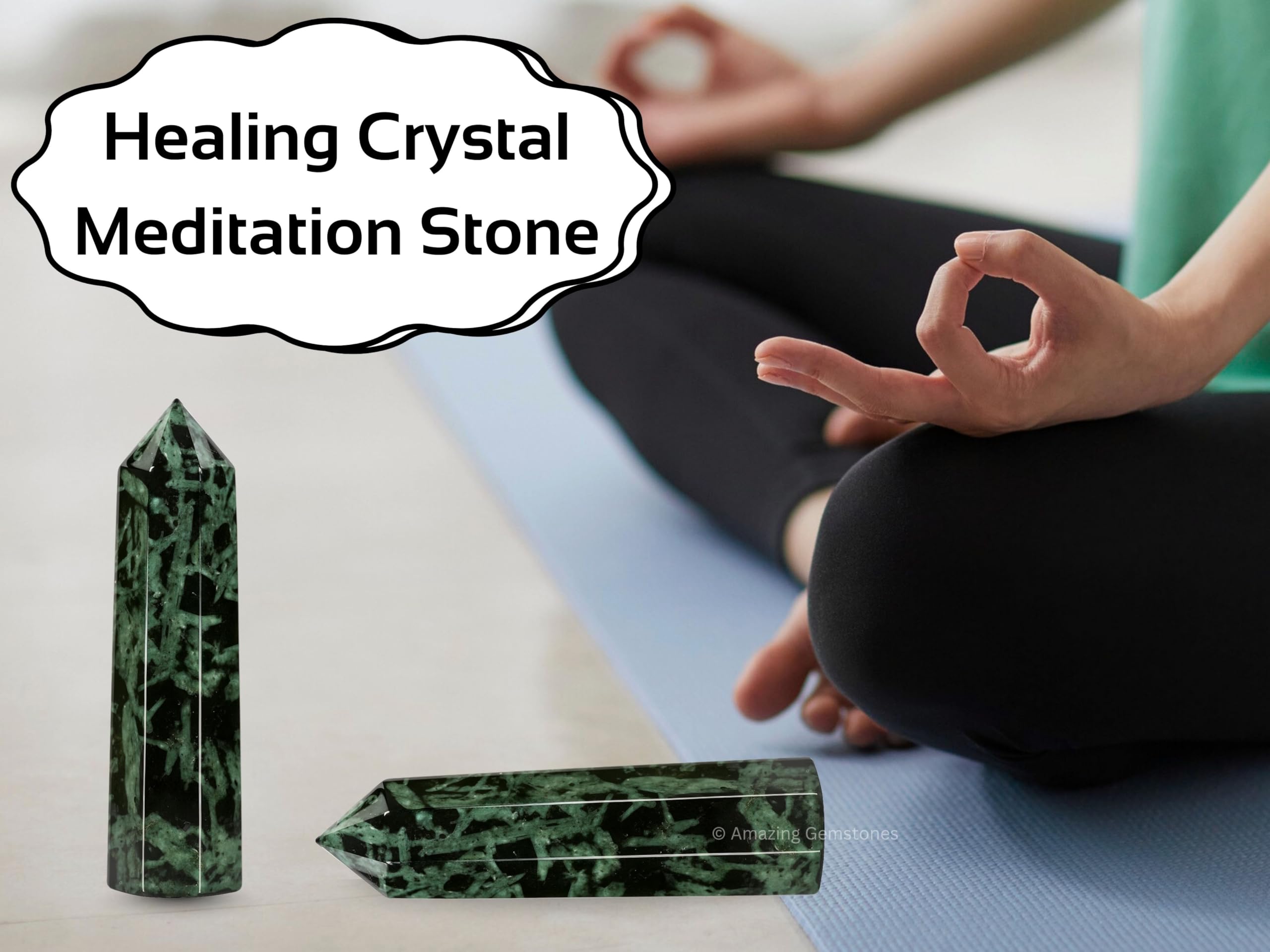 Amazing Gemstone Pointe Cristal Utilisation et Protection.
