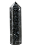 Amazing Gemstone pointe larvikite pour purification d'énergie et revitalisation d'un espace.