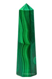 Amazing Gemstone Pointe Malachite 2-3 pouces, energisant et purifiant l'espace.