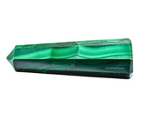 Amazing Gemstone Pointe Malachite, direction d energie vers l exterieur pour rayonnement.