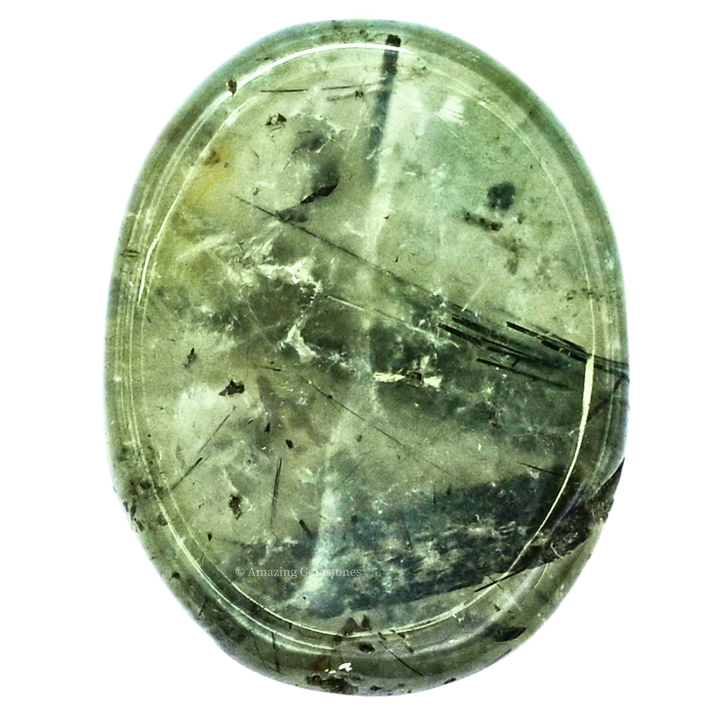 Amazing Gemstone Prehnite équilibre énergie pendant les séances de relaxation et respiration consciente.