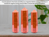 Amazing Gemstone – protection et équilibre jaspe rouge, adapté au bureau ou espace stressé.
