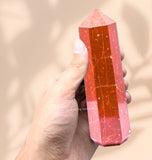 Amazing Gemstone – purificateur d'air jaspe rouge, ambiance plus claire.