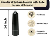 Amazing Gemstone purificateur-energie-agate-noir : nettoie l’espace et soutient une atmosphère.