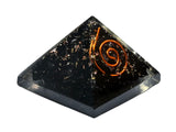 Amazing Gemstone détail tourmaline noire dans l'orgonite