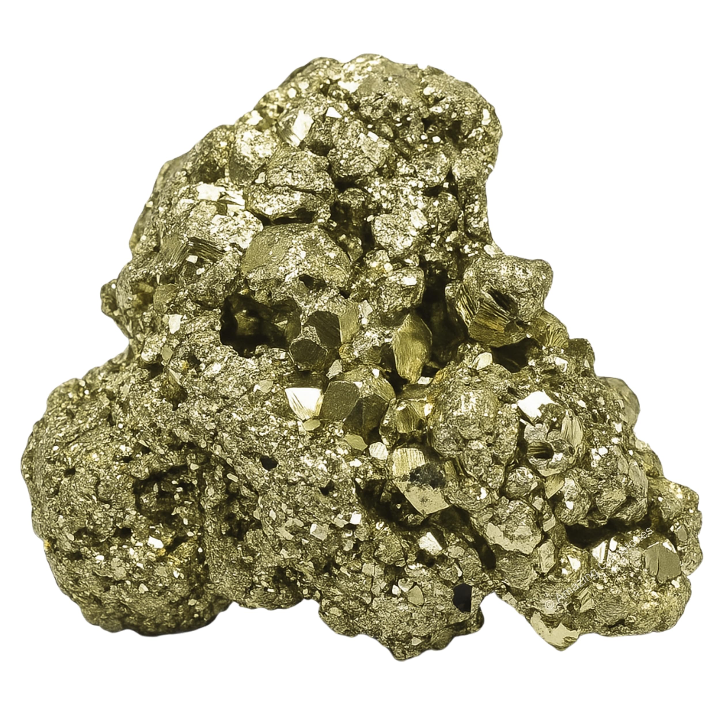 Amazing Gemstone pyrite brute – texture cristaux naturelle pour collection