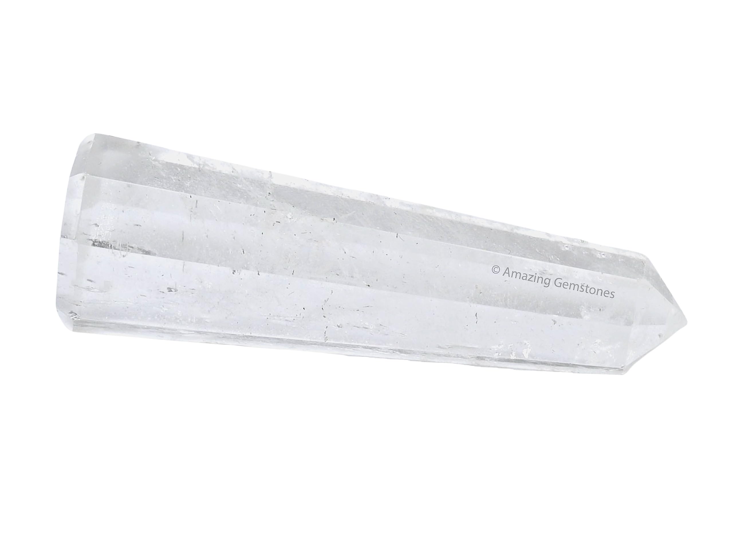 Amazing Gemstone obelisque quartz clair – amplification d’énergie pour une ambiance sereine au travail.