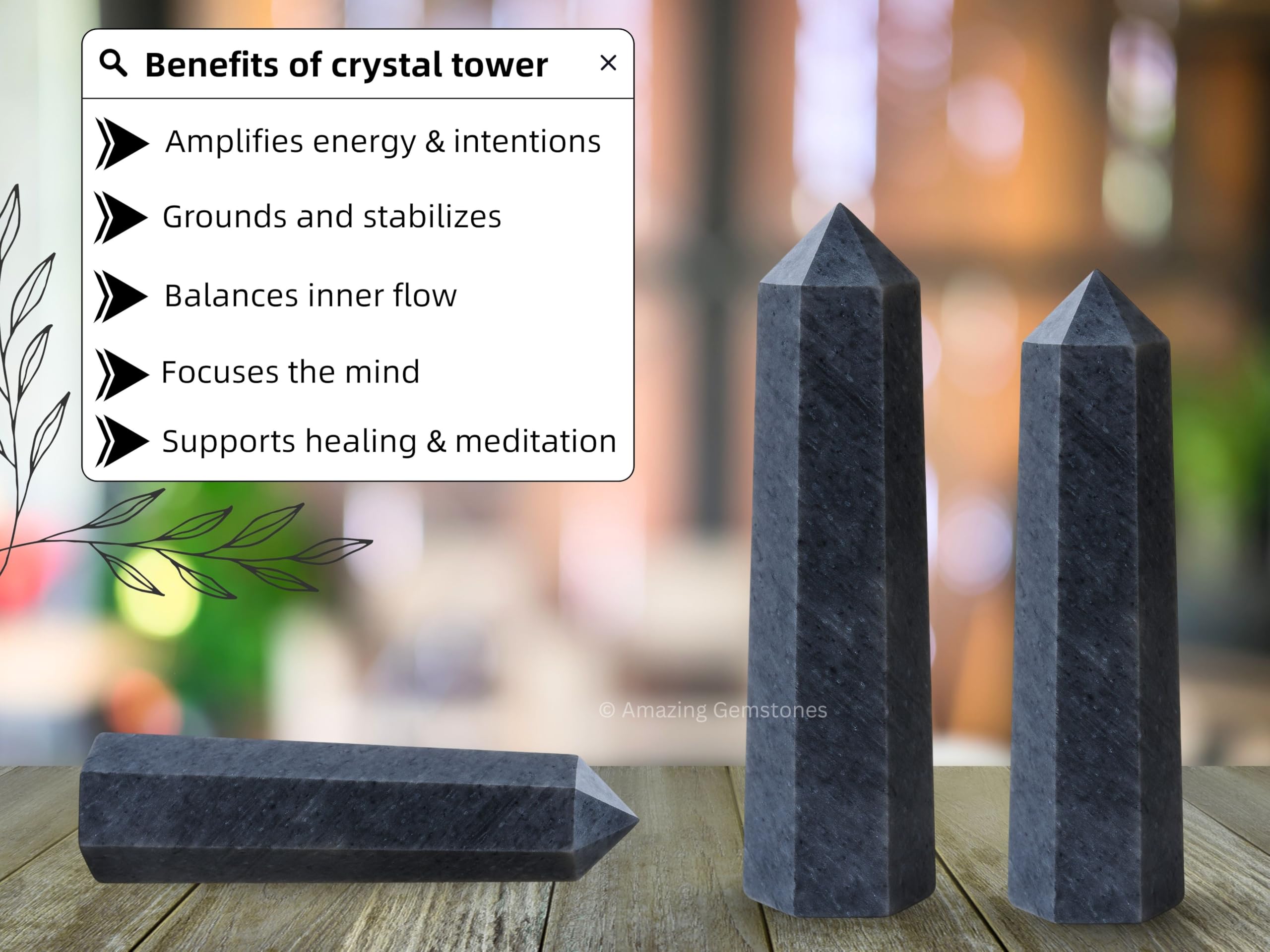 Amazing Gemstone Reiki cristal aventurine bleue, énergie directionnelle pour soins énergétiques