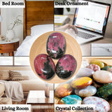 Amazing Gemstone Rhodonite – pierre-paume robuste pour méditation et grille-cristal.