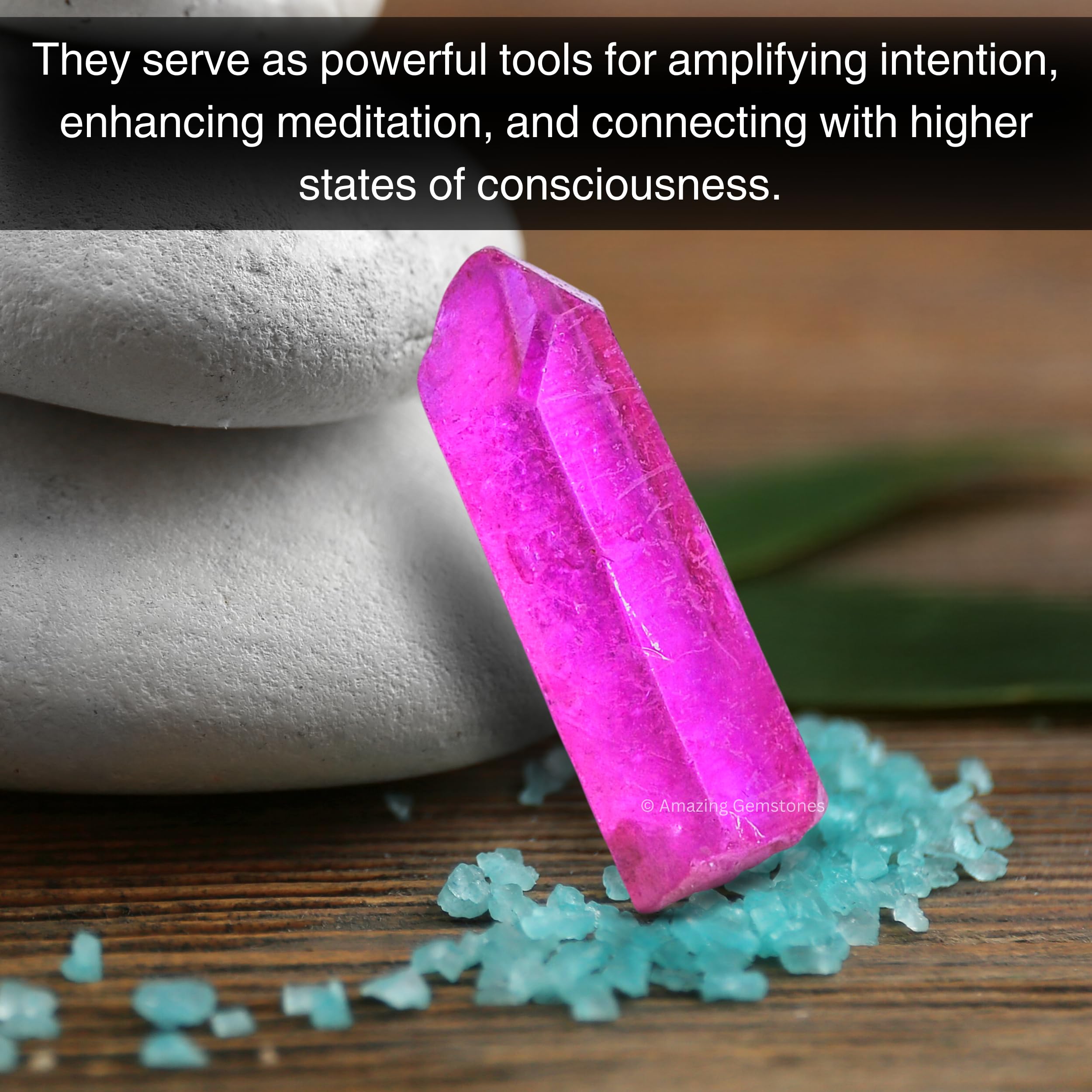 Rose Aura Quartz pour chakra et équilibre émotionnel, utilisation décorative