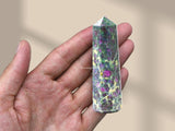 Amazing Gemstone Ruby Fuchsite – Purificateur d'air naturel pour améliorer l'ambiance