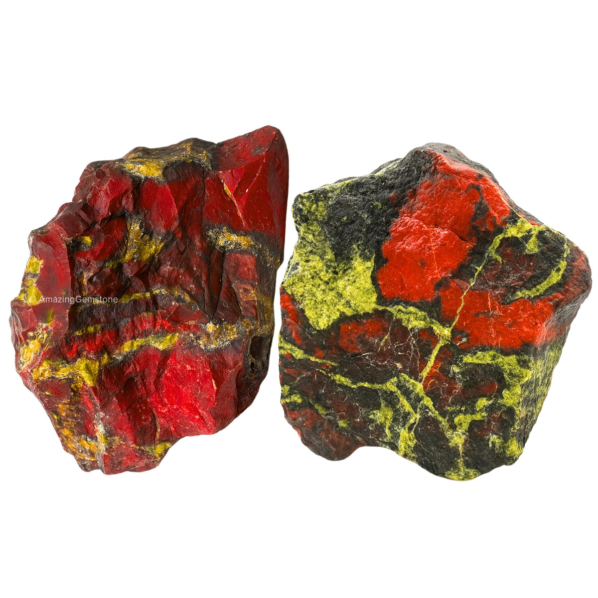 Amazing Gemstone Dragon Bloodstone – brut-pierres: méditation et énergie personnelle.