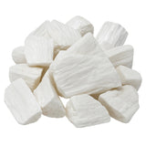 Sachet velours contenant la scolecite brute d'Amazing Gemstone, prête à offrir ou à débuter une pratique.