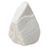 Pierre scolecite brute d'Amazing Gemstone prête au polissage et à la méditation.