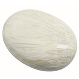 Amazing Gemstone scolecite, texture-polie pour une prise en main apaisante.