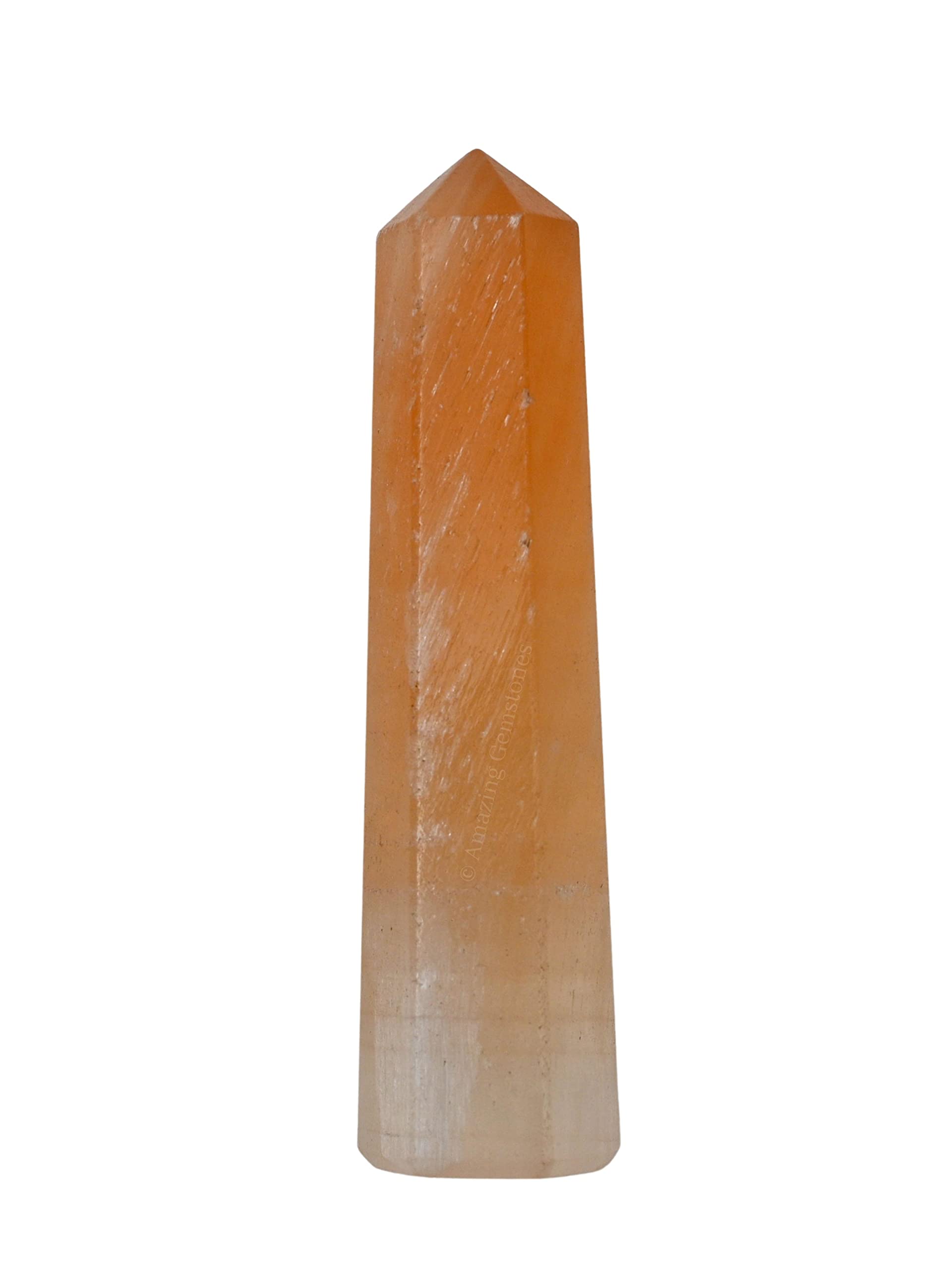 Amazing Gemstone Sélénite Orange – Tour énergétique pour équilibre et concentration.