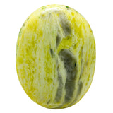 Amazing Gemstone serpentine-pierre de paume, parfaite pour la méditation et le centrage.