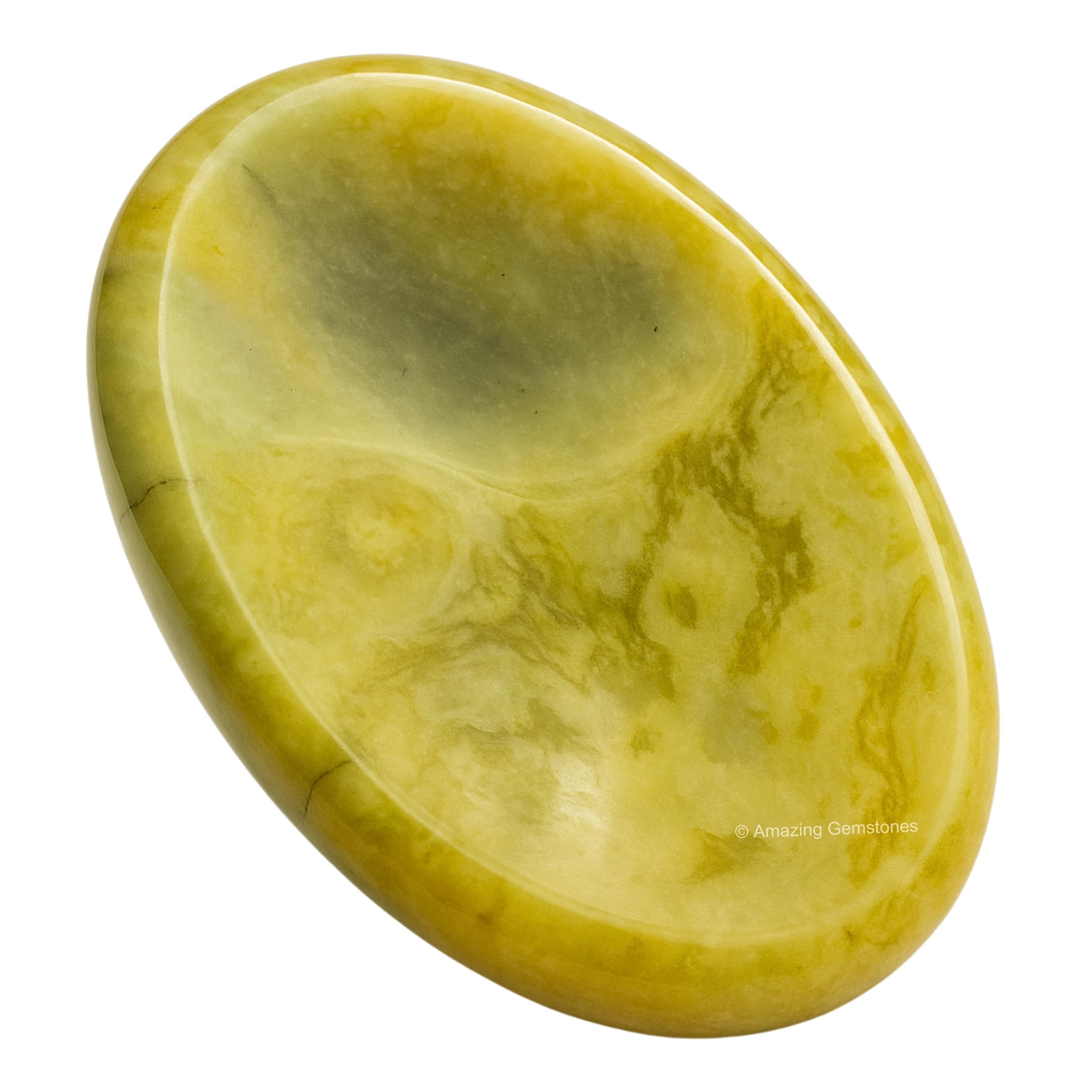 Amazing Gemstone serpentine – Pierre de stress, idéale pour la méditation et l’ancrage.