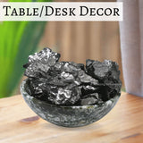 Amazing Gemstone Shungite brut pierre : couleur sombre et surfaces rugueuses attrayantes