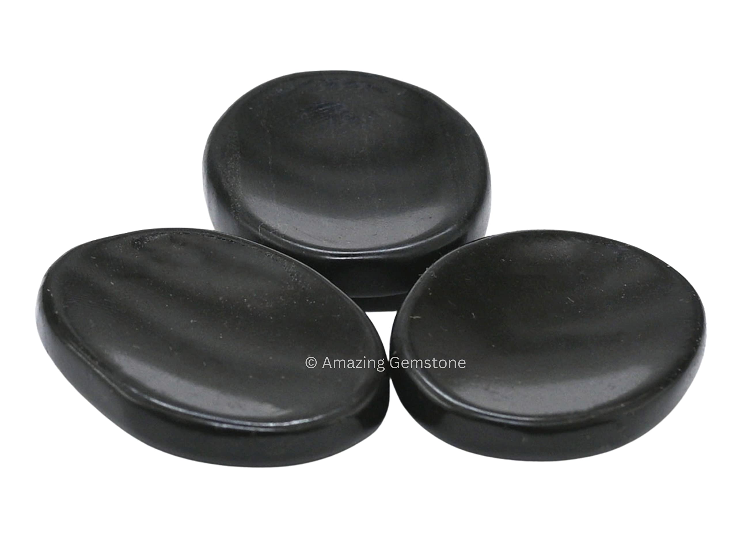 Amazing Gemstone Shungite, petit objet zen pour se concentrer et respirer profondément.