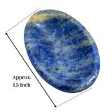 Amazing Gemstone Sodalite: pierre pour méditation, favorise concentration et relaxation.
