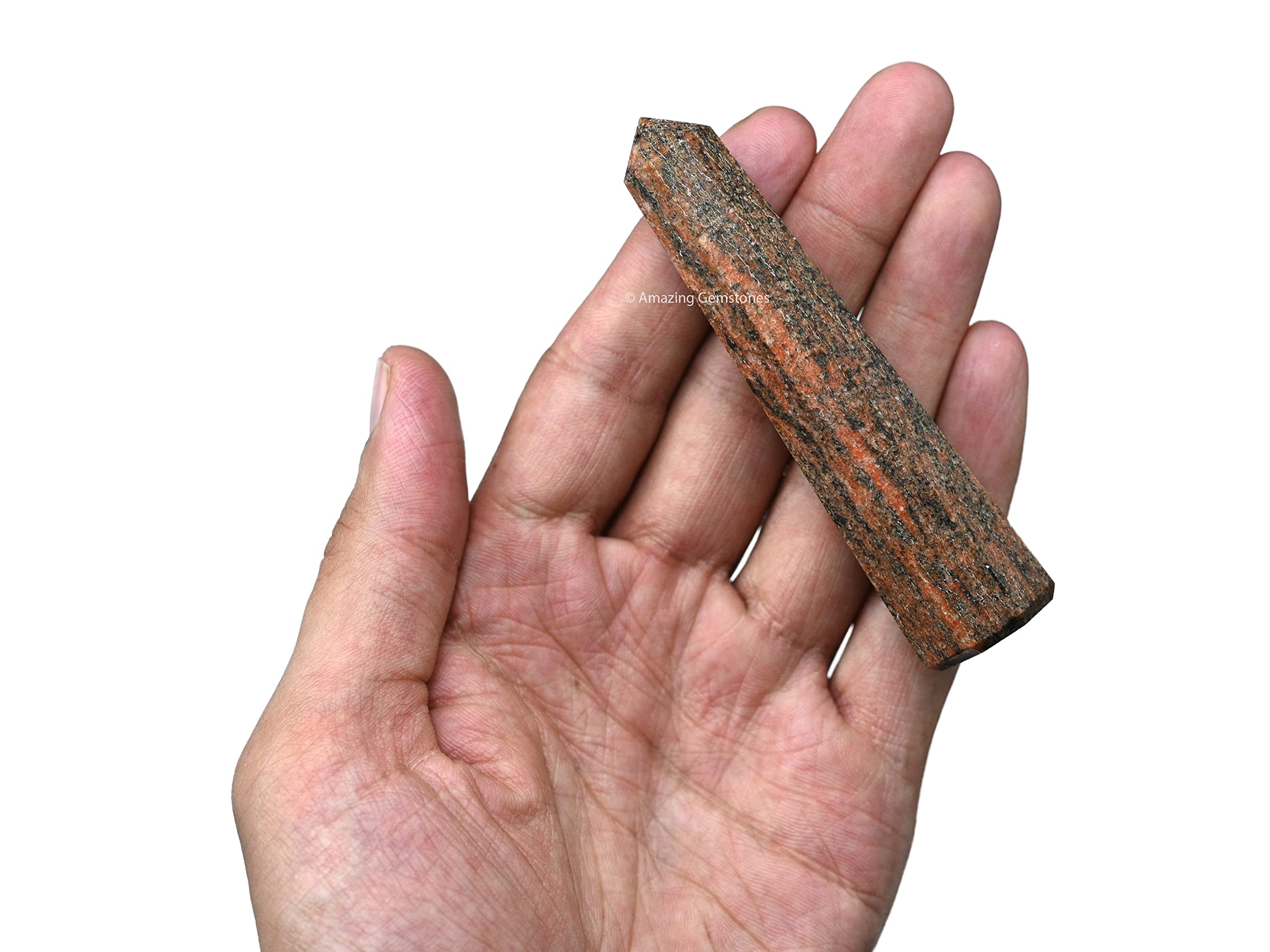 Amazing Gemstone Soin Reiki Unakite: outil apaisant pour soutenir les séances de relaxation.