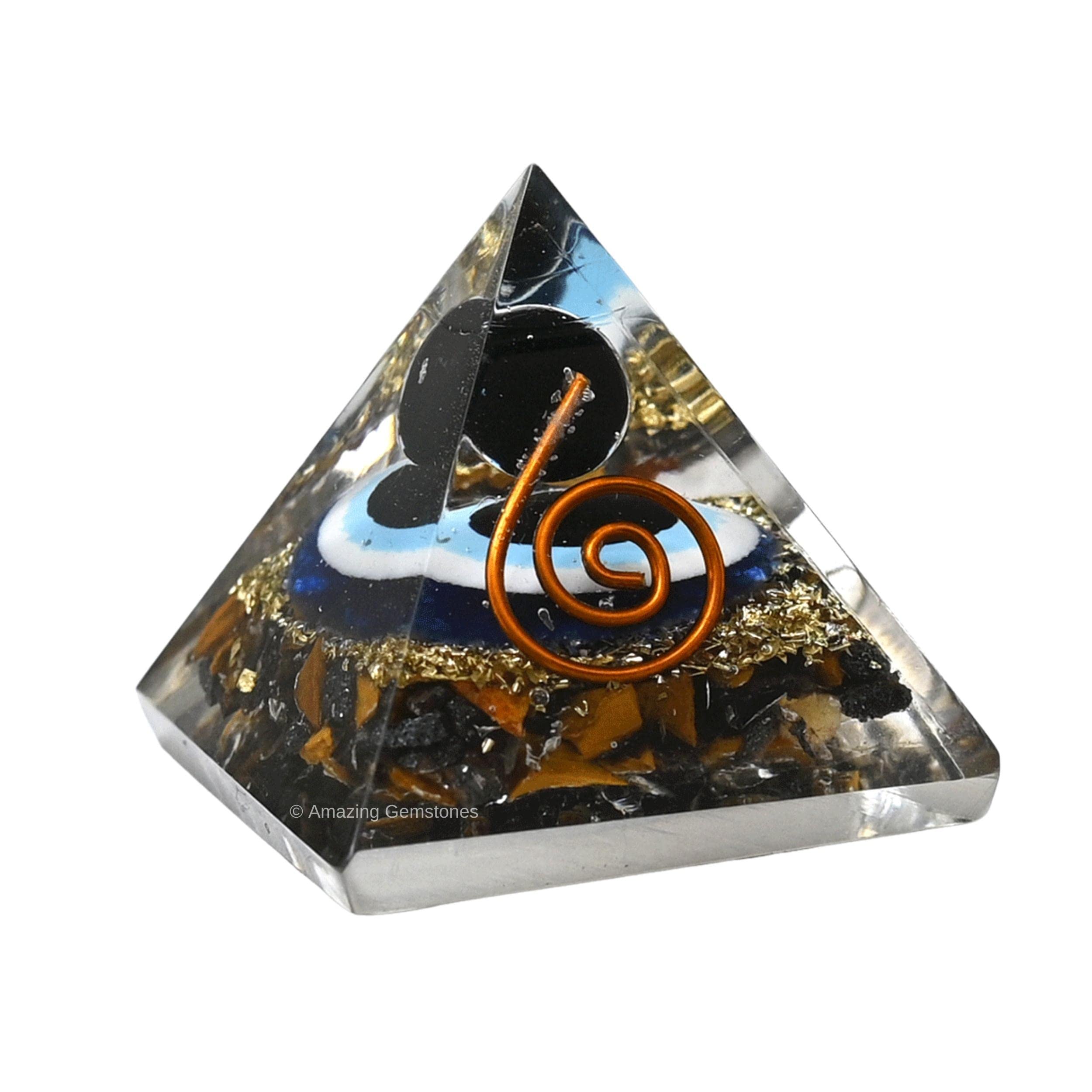 Sphère obsidienne noire Amazing Gemstone brillante et décorative