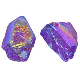 Amazing Gemstone texture naturelle et reflets irisants sur les pierres brutes.