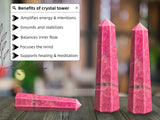 Amazing Gemstone Thulite energie-distant: transmettez une énergie bienveillante à autrui.
