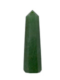Amazing Gemstone tour cristal aventurine verte claire pour énergie rehaussée et purification d'espace.