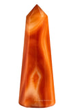 Amazing Gemstone tour cristal carnelian onyx pointe : focalisation énergétique pour votre espace.