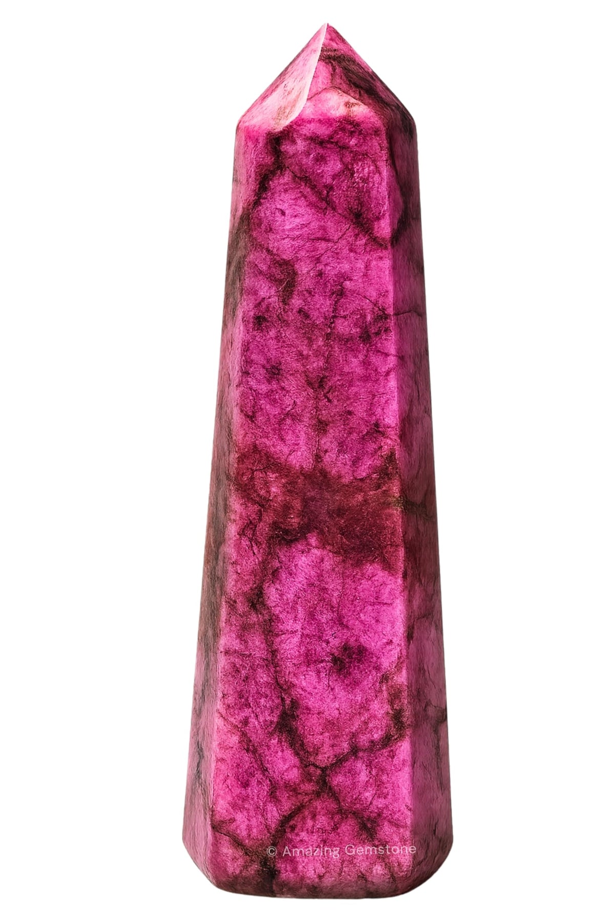 Amazing Gemstone tour cristal cobalt calcite purifie l'énergie et harmonise l'espace.