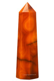 Amazing Gemstone tour cristal cornaline - pointe focalisée pour énergie revitalisante dans l’espace