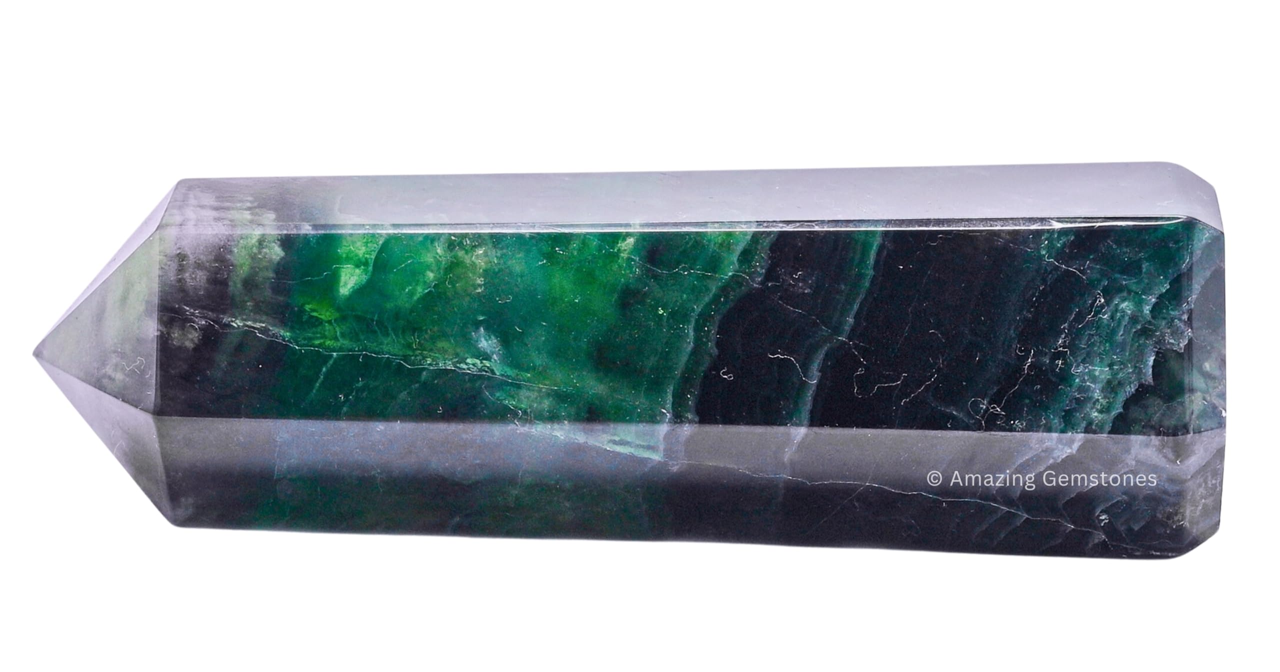 Amazing Gemstone Tour fluorite méditation : améliore la concentration et la sérénité.
