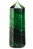 Amazing Gemstone Tour cristal fluorite pointe : énergie focalisée pour votre espace zen.