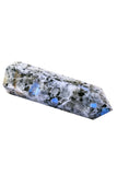 Amazing Gemstone tour cristal lune arc-en-ciel, énergie purifiée lors de méditation.