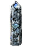 Amazing Gemstone tour cristal lune arc-en-ciel, pointe énergique pour recharger l’espace.