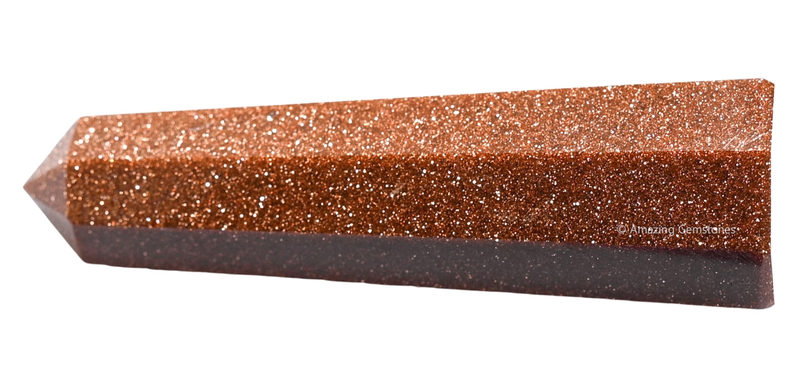 Amazing Gemstone Red Goldstone: brillance rouge pour focalisation énergétique.