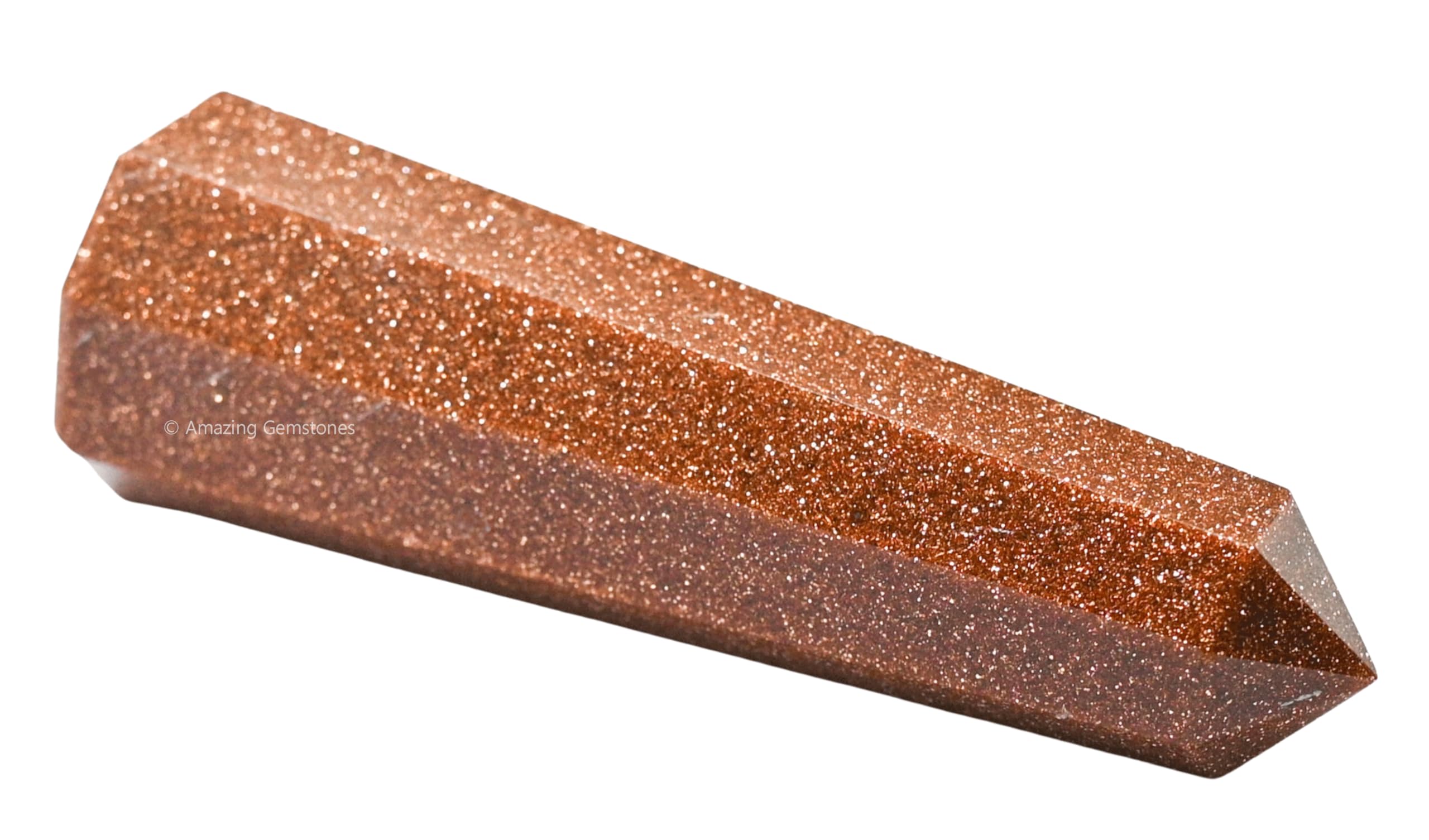 Amazing Gemstone Red Goldstone: usage Reiki pour ambiance énergique.