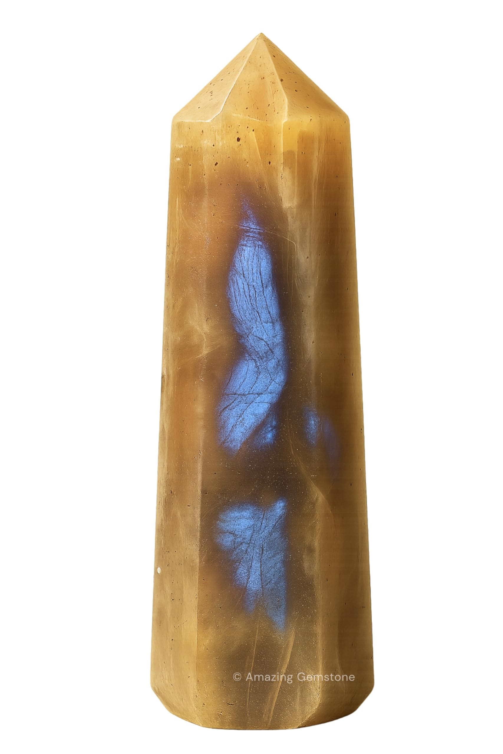 Amazing Gemstone tour-cristal-soleil-lune: purifie l'énergie et revitalise l'espace.