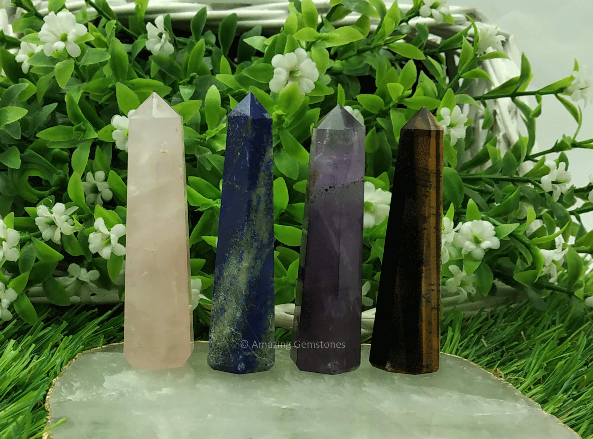 Amazing Gemstone tour Œil-de-Tigre, énergie revitalisante et protection dans votre espace.