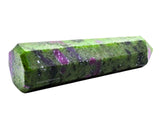Amazing Gemstone tour rubis zoïsite détail pointe, purification légère