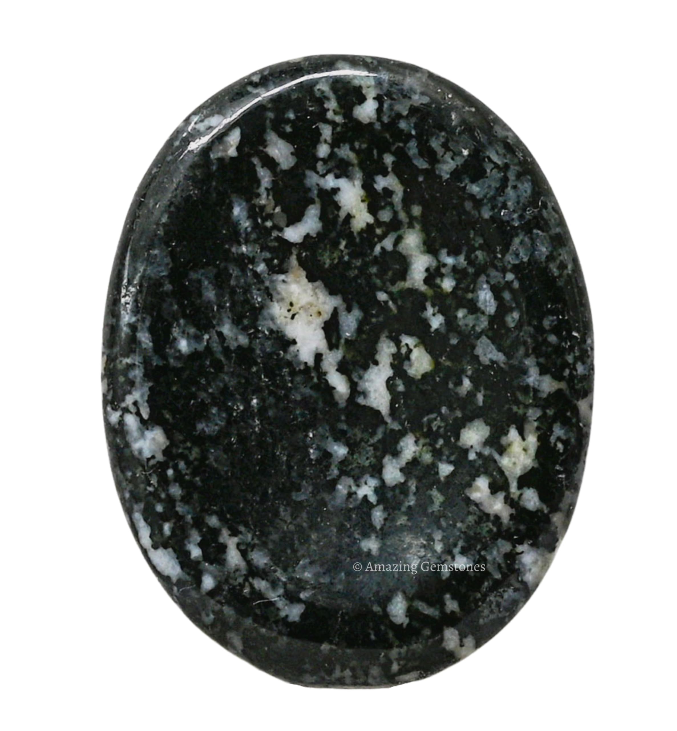 Amazing Gemstone tourmaline noir et blanc, idéale pour la méditation et la concentration.