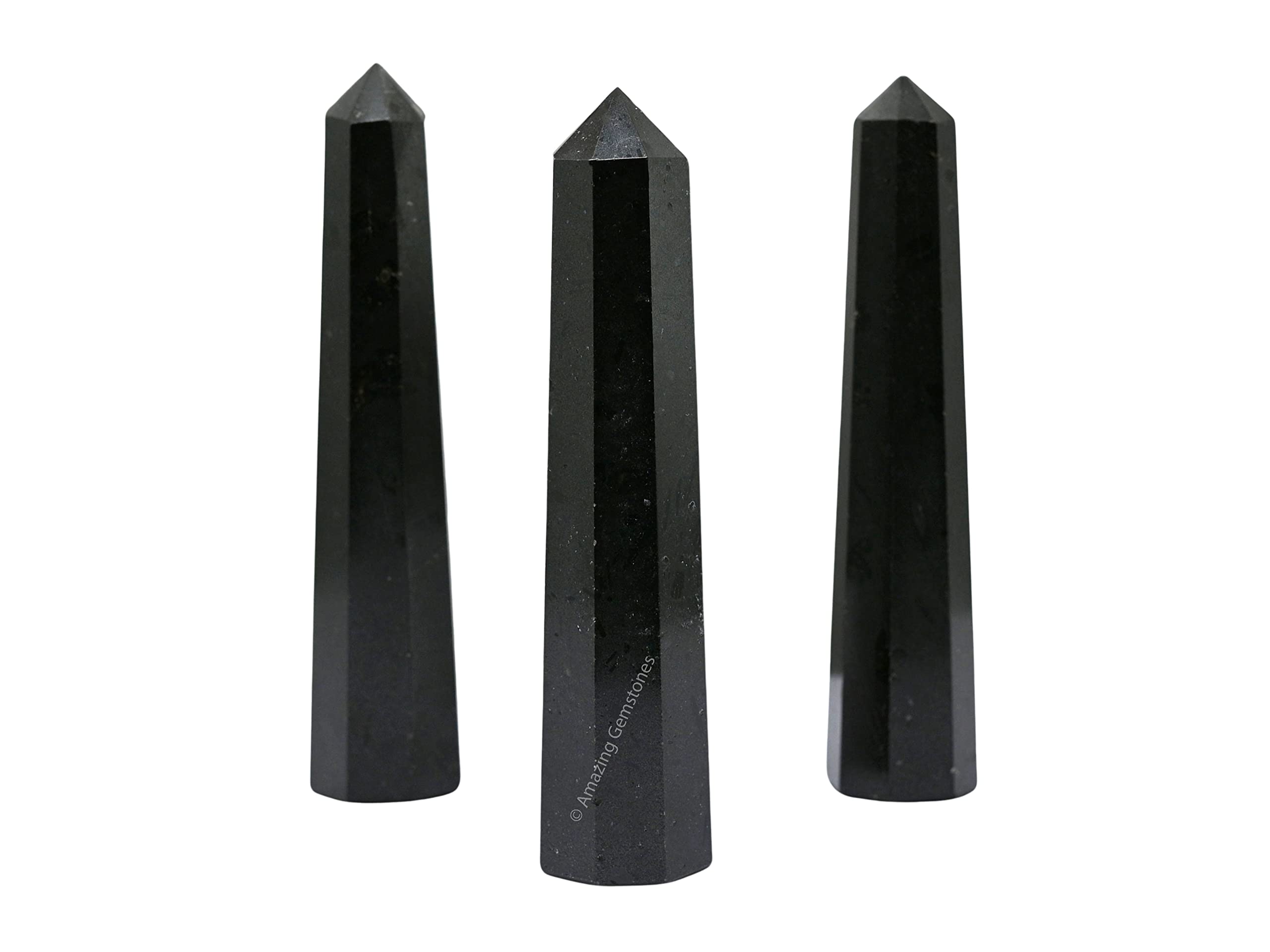 Amazing Gemstone tourmaline noire outil de méditation pour concentration et apaisement.