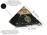 Amazing Gemstone orgone pyramide — énergie positive dans l'espace de travail.