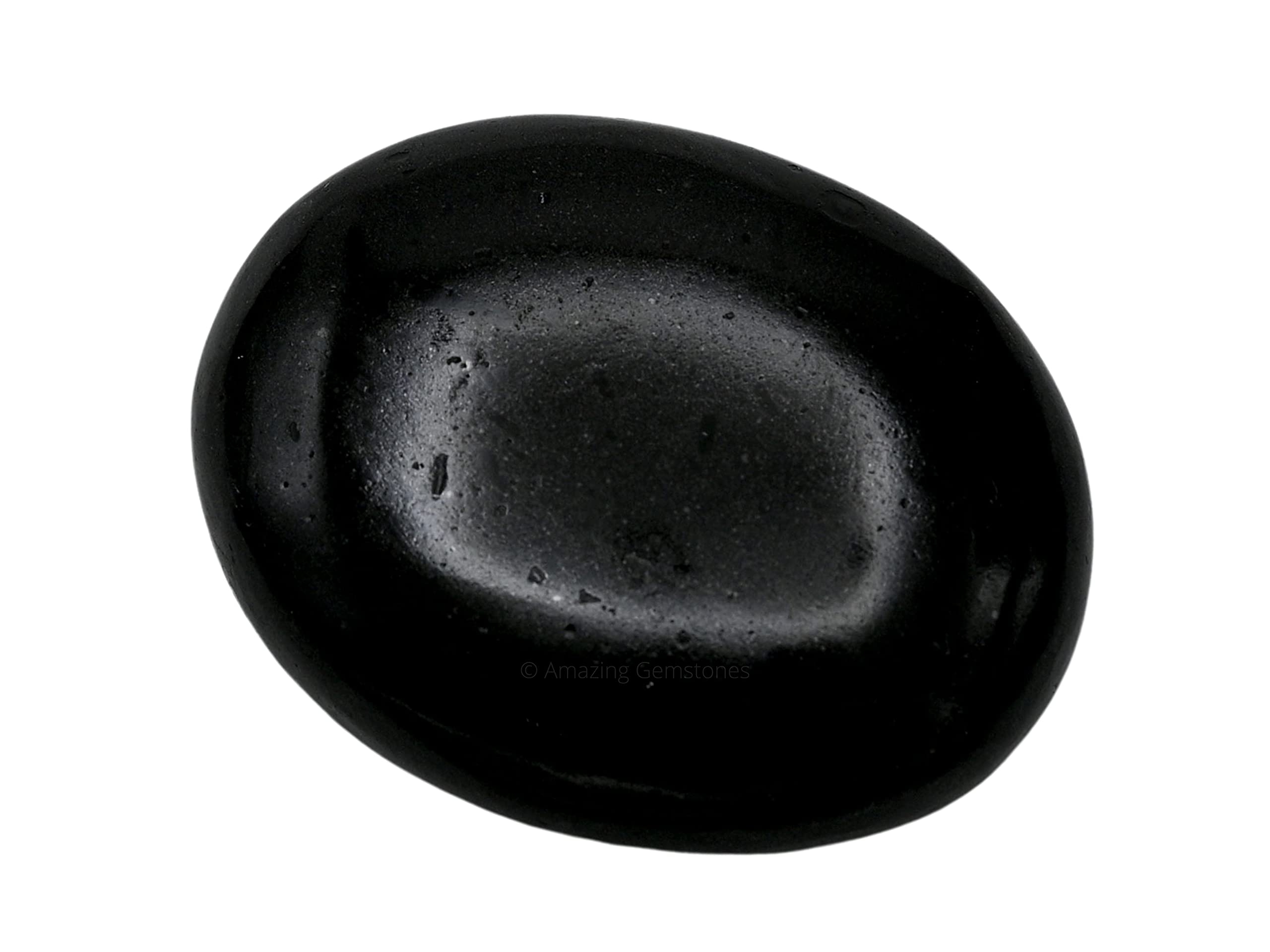 Amazing Gemstone pierre-de-paume noire en méditation, énergie positive et concentration.