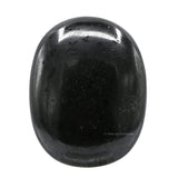 Amazing Gemstone pierre-de-paume noire grande, parfaite pour méditation et centrage.