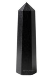 Amazing Gemstone pointe cristal tourmaline noire pour purification et énergie revitalisante.